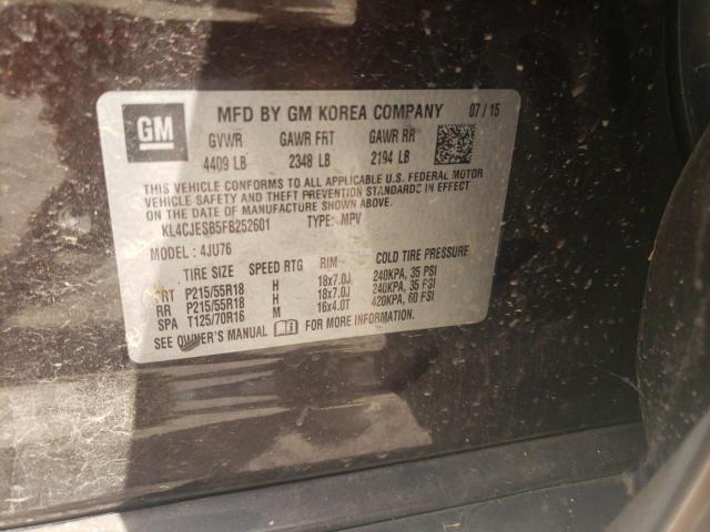 KL4CJESB5FB252601 Buick Encore