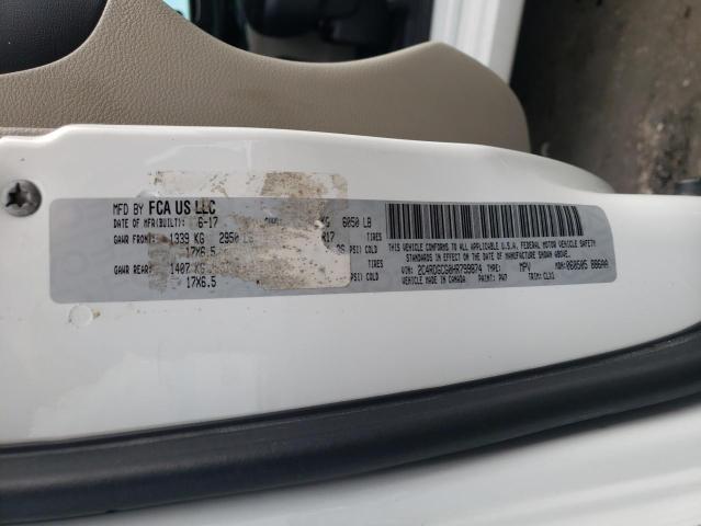 2017 DODGE GRAND CARA - 2C4RDGCG0HR799874