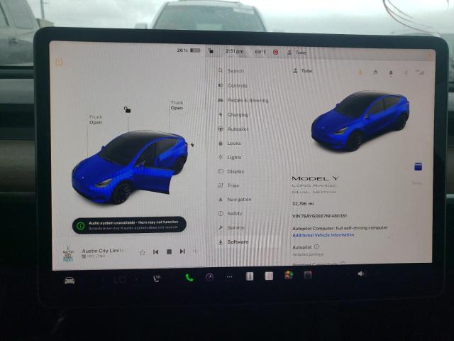 7SAYGDEE7NF480351 Tesla Model Y  9