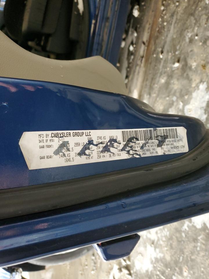 Lot #2201167623 2011 DODGE GRAND CARA