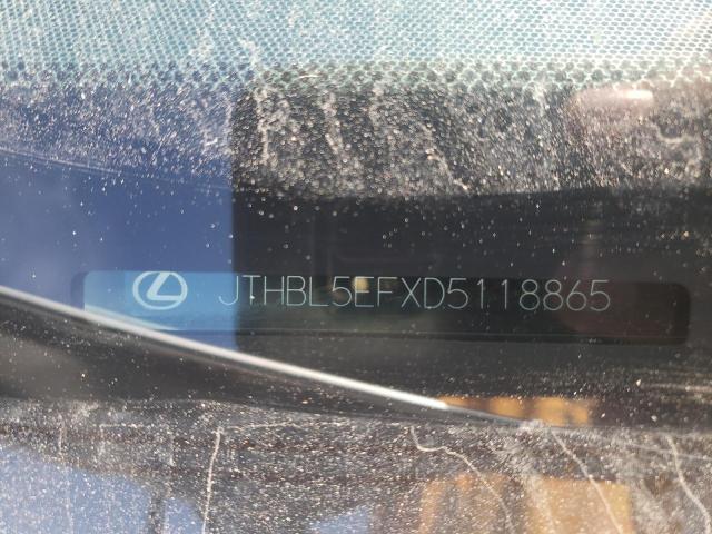 JTHBL5EFXD5118865 | 2013 Lexus ls 460