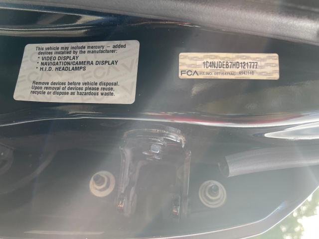 1C4NJDEB7HD121777 Jeep Compass Latitude