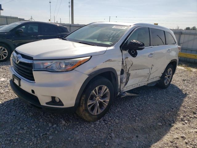 VIN 5TDKKRFH4FS069686 2015 Toyota Highlander, Xle no.1