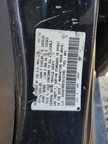 SHSRD78833U103782 2003 Honda Cr-V Ex