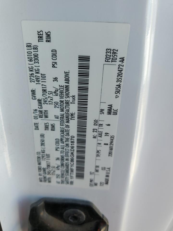 1FTMF1C86GKD61870 FORD All Models 2016