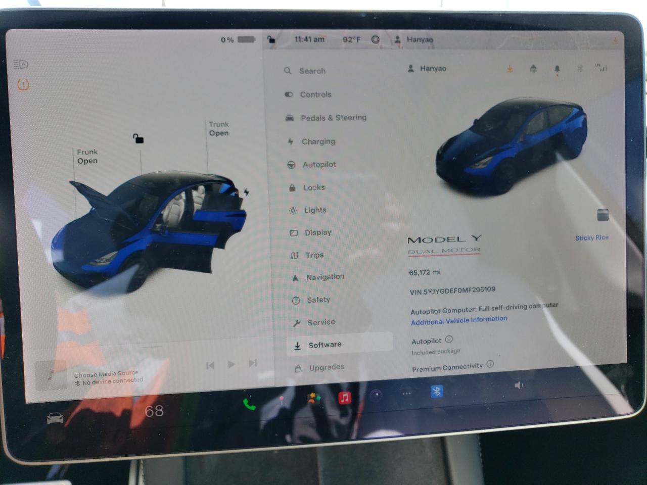 5YJYGDEF0MF295109 Tesla Model Y  9