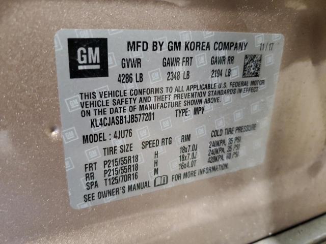 KL4CJASB1JB577201 Buick Encore Preferred