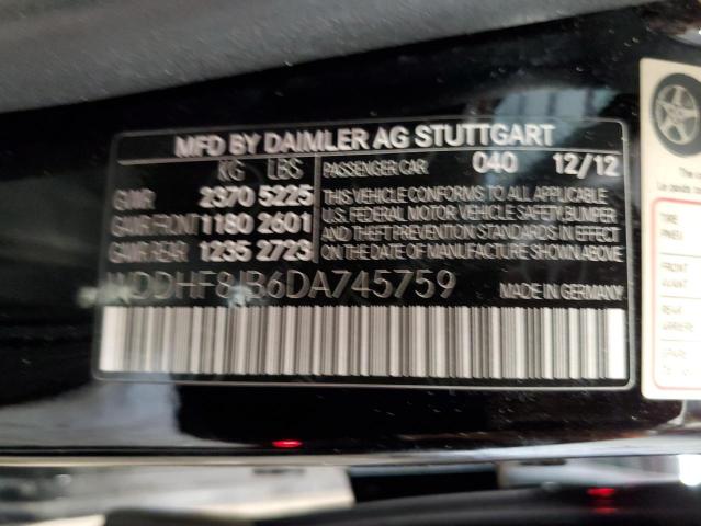 VIN WDDHF8JB6DA745759 2013 Mercedes-Benz E-Class, 3... no.13