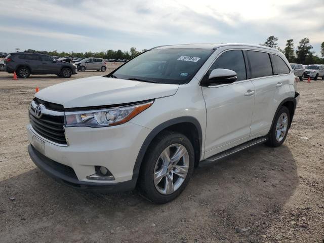 VIN 5TDYKRFHXES019013 2014 Toyota Highlander, Limited no.1