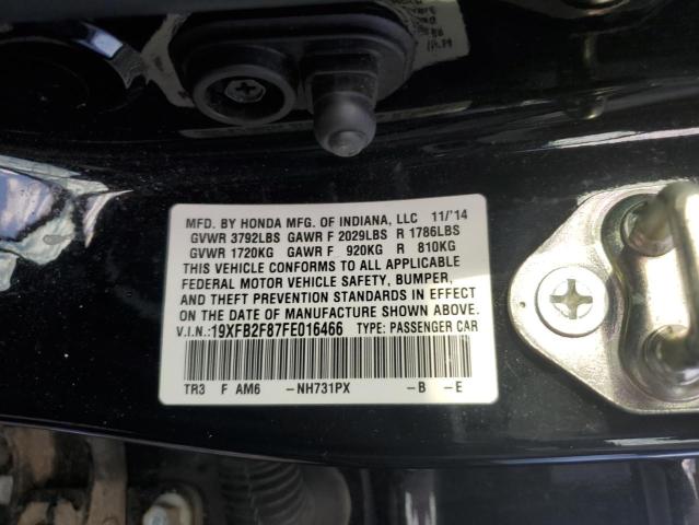 19XFB2F87FE016466 Honda CIVIC EX