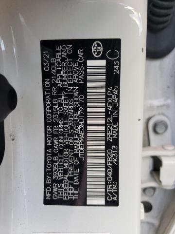 2021 TOYOTA 06 BEDLNR - JTDEPMAE3MJ179170