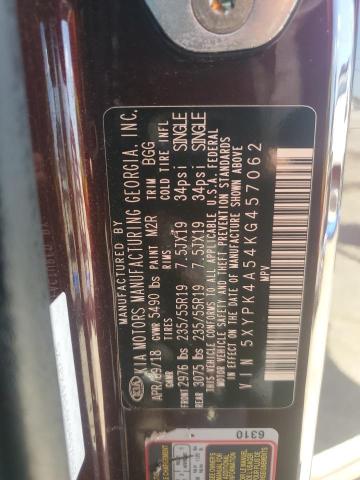 2019 KIA SORENTO SX - 5XYPK4A54KG457062