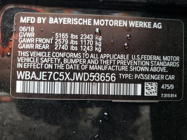 WBAJE7C5XJWD53656 BMW 540 XI