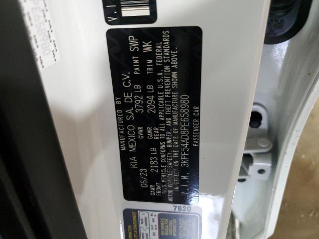 3KPF54AD8PE658980 KIA Forte Gt Line