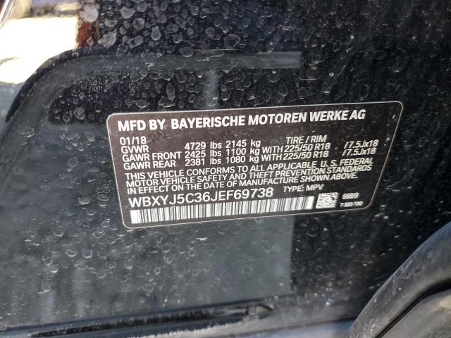 WBXYJ5C36JEF69738 BMW X2 Xdrive28i