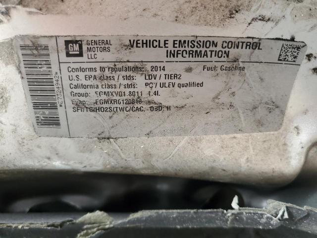 1G1PG5SB8E7324942 Chevrolet CRUZE LTZ