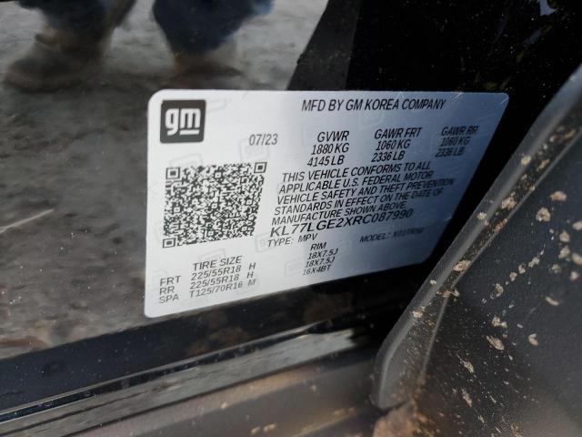 2024 CHEVROLET TRAX 1RS - KL77LGE2XRC087990
