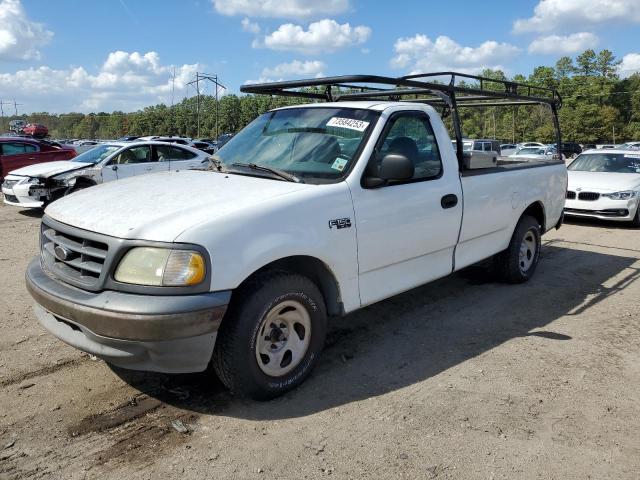 FORD F150 2003 white pickup gas 1FTRF17213NA63974 photo #1