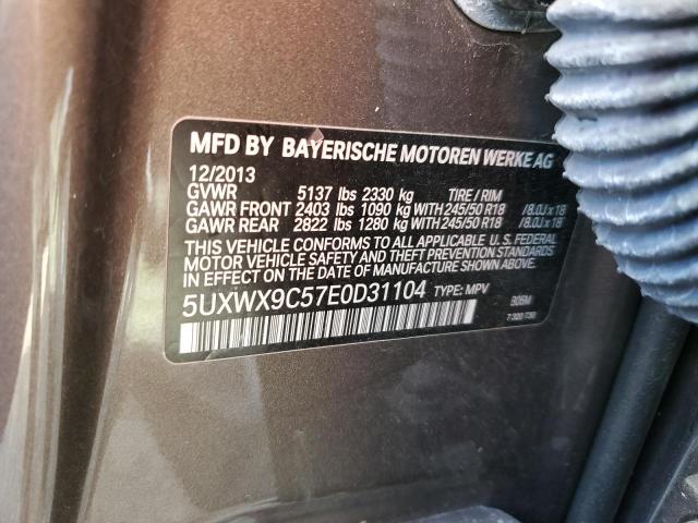 5UXWX9C57E0D31104 BMW X3 Xdrive28i