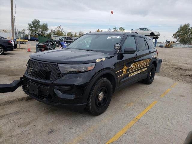  FORD EXPLORER 2022 Чорний