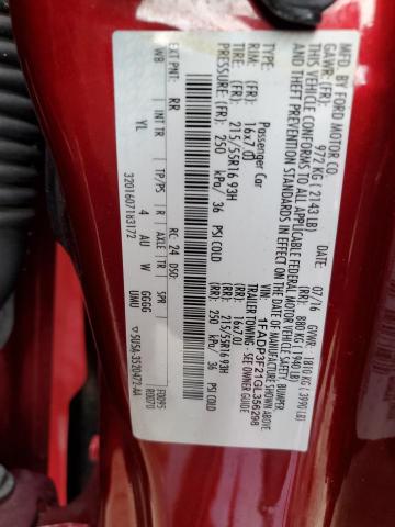 1FADP3F21GL356298 Ford FOCUS SE
