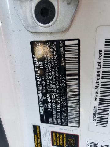 WDDKJ6FB7GF323590 Mercedes-Benz E 400