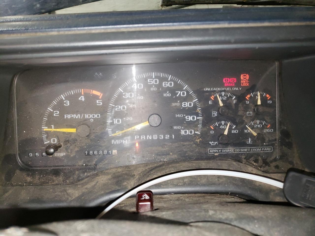 1GKEK18K6SJ714857 1995 GMC Yukon