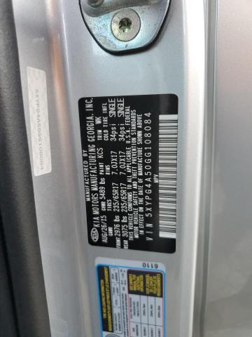 5XYPG4A50GG108084 KIA SORENTO LX