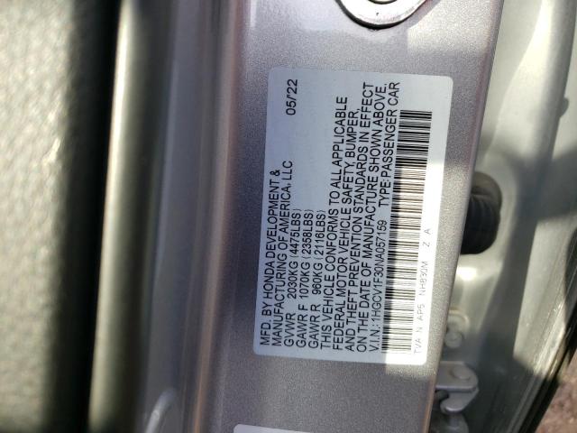 1HGCV1F30NA057159 2022 Honda Accord Sport