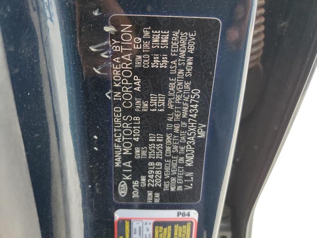 KNDJP3A5XH7434750 KIA SOUL +