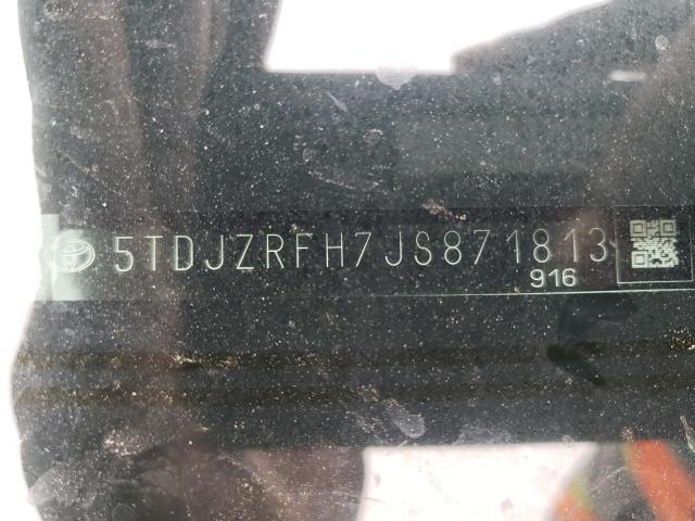 2018 TOYOTA HIGHLANDER - 5TDJZRFH7JS871813