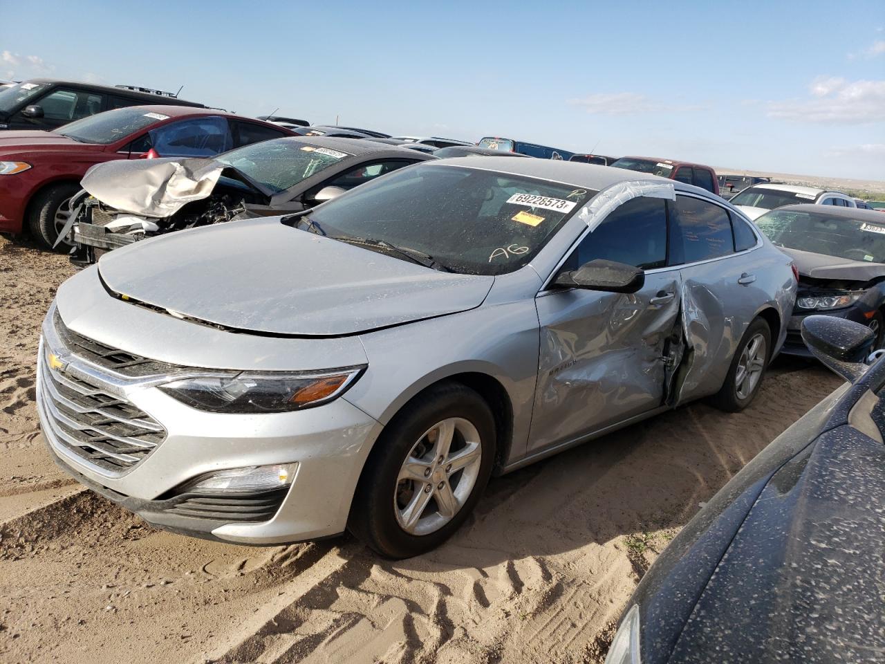 2021 Chevrolet Malibu Ls vin: 1G1ZC5ST4MF081910