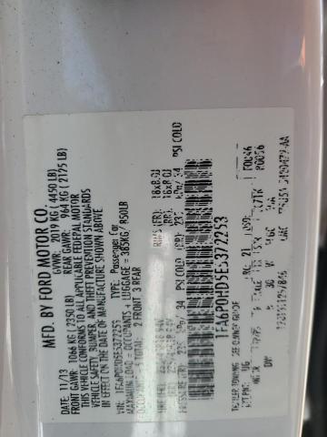 1FA6P0HD5E5372253 Ford FUSION SE