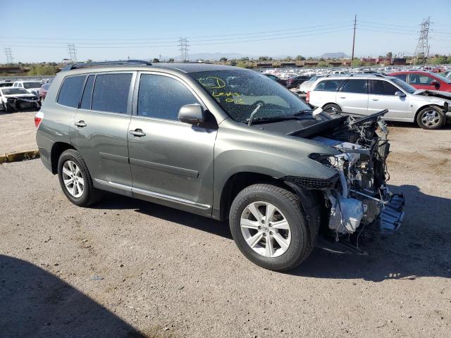 Vin: 5tdbk3ehxcs130906, lot: 72441513, toyota highlander base 20124