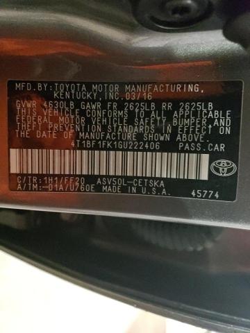 2016 TOYOTA CAMRY LE - 4T1BF1FK1GU222406