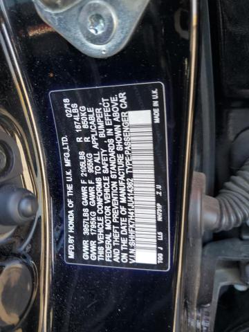 SHHFK7H41JU414362 Honda Civic Sport