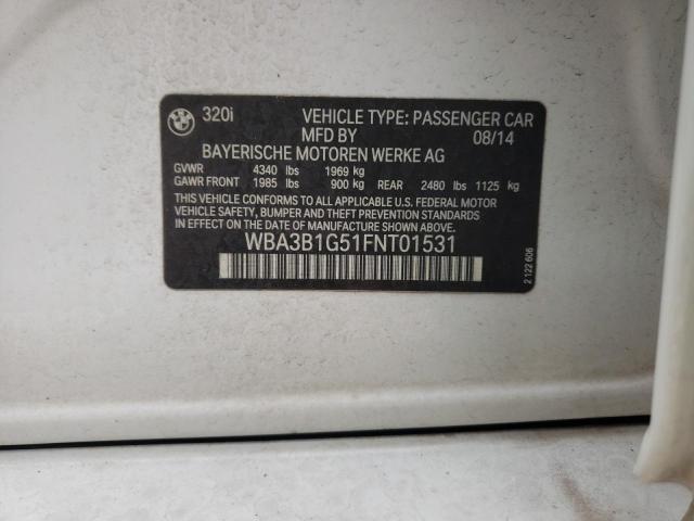 WBA3B1G51FNT01531 BMW 320 I