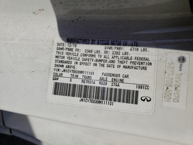 2017 INFINITI Q60 BASE JN1CV7EKXHM111101