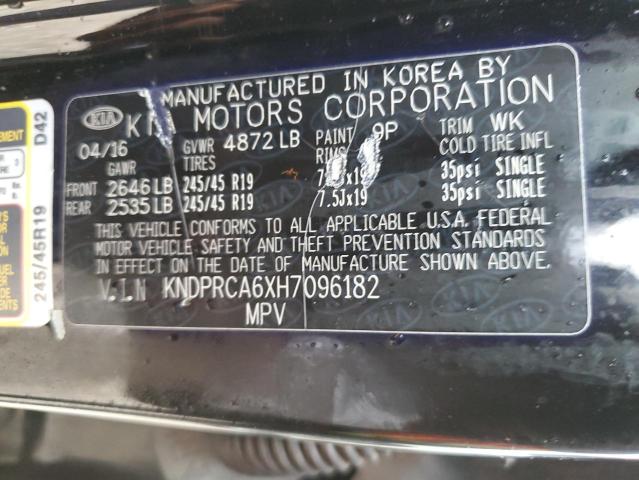 KNDPRCA6XH7096182 KIA Sportage Sx