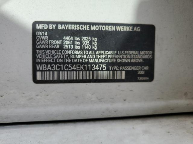 WBA3C1C54EK113475 BMW 328 I Sulev