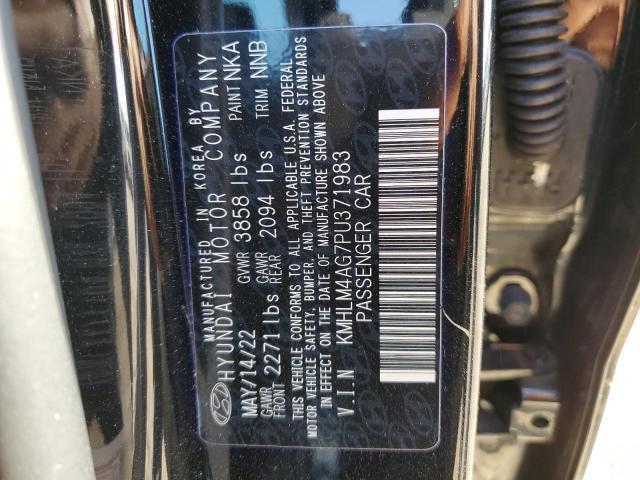 KMHLM4AG7PU371983 | 2023 Hyundai elantra sel