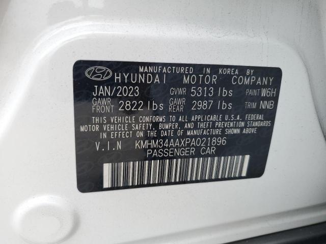 2023 HYUNDAI IONIQ 6 SE KMHM34AAXPA021896