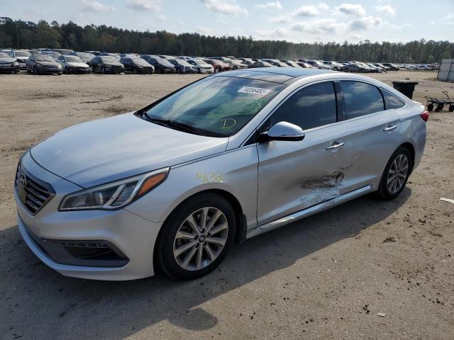  HYUNDAI SONATA 2016 Сріблястий