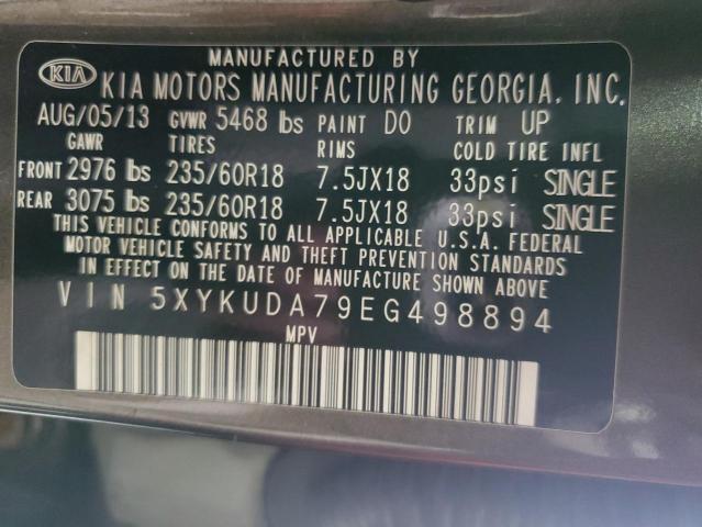 5XYKUDA79EG498894 KIA SORENTO EX