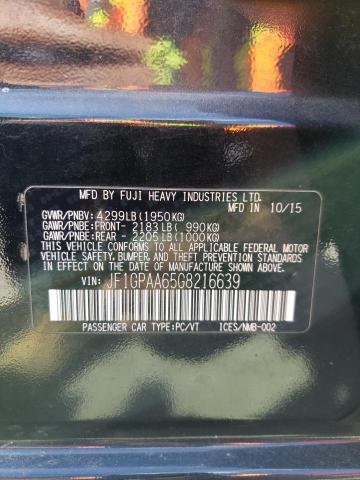 JF1GPAA65G8216639 Subaru Impreza