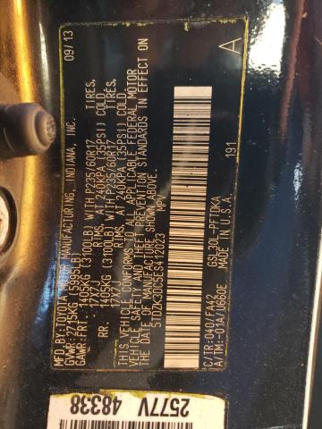5TDZK3DC5ES412023 Toyota SIENNA