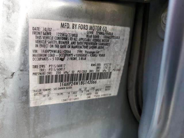 1FAHP24W18G142066 2008 Ford Taurus Sel