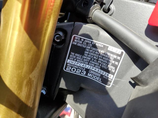 2023 HONDA CBR600 RA JH2PC40J2PK900264