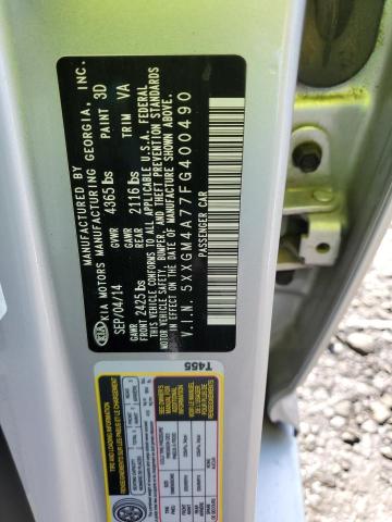 5XXGM4A77FG400490 KIA Optima Lx