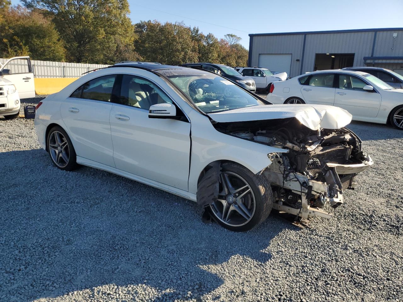 2015 MERCEDES-BENZ CLA 250 for Sale at Copart NC - CONCORD